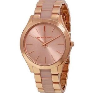 Michael Kors Rose Gold Stainless Steel Bracelet Watch